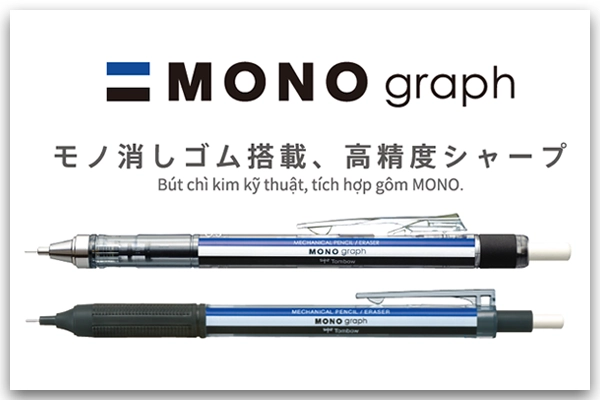 Bút Chì Kim Tombow MONO Graph & MONO Graph Lite – Trợ Thủ Đắc Lực Cho Văn Phòng Doanh Nghiệp